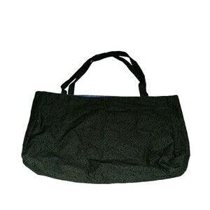 10x16.5 Green Handmade 100% Cotton Tote Hand Bag
